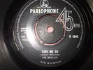 BEATLES RAREST 2nd PRESS LOVE ME DO 1N 1N MATRIX's MIXED PARLOPHONE LETTERING