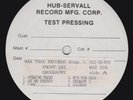 FRONT 242 Geography LP Wax Trax TEST PRESSING EBM/Industrial classic