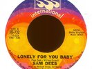 SAM DEES Lonely for You Baby on SSS International Northern Soul 45 Hear