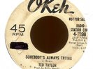 TED TAYLOR Somebody's Always Trying on Okeh Promo Northern Soul 45 Hear