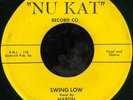 MARTIN AND THE HEAVENLY TRAVELERS Swing Low BLACK GOSPEL 45 on NU KAT VG++