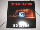 ALBUM X 3 LP 33T- MYLENE FARMER- N-5 ON TOUR - TTBE - 2009