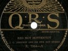 Red Hot Hottentot, Cryin for You, J C Johnson & Five Hot Sparks QRS 7064 78 rpm