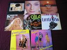 8  POP LP's  The Flirts, Gilla, Little Eva, Hank The Knife, Dalida, J. Collins..