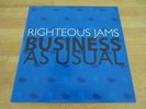 RIGHTEOUS JAMS Business As Usual LP HAVE HEART MENTAL rare UNPLAYED