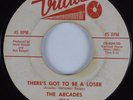 Northern Soul 45 THE ARCADES There's Got to Be a Loser TRIAD HEAR