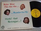 JOSE CURBELO & HIS ORCHESTRA Make Mine Cha Cha Cha FIESTA Latin Mambo LP LISTEN
