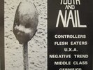 V/A TOOTH AND NAIL LP GERMS, UXA, CONTROLLERS, FLESH EATERS, NEGATIVE TREND KBD