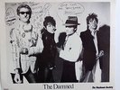 Very rare punk rock items from The Damned Dodgy Demo single Disciples Song Book