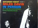 MILES DAVIS in person saturday night LP VG+ CS 8470 6 Eye 1961 Paul Chambers
