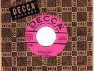 DECCA ROCKABILLY BOPPER- RUDY HANSEN - JUST AS LONG - RARE USA ORIGINAL 45 PROMO