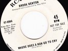 NORTHERN SOUL 45 RPM- BROOK BENTON on RCA RECORDS (PROMO)