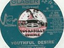 BRUCE LENOX Youthful Desire RARE ROCKABILLY TEEN BOPPER 45 RPM RECORD LISTEN