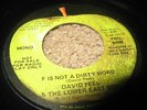 John Lennon Yoko Ono David Peel Lower East Side Apple Dope NY Promo 45 Record 7”
