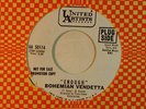 BOHEMIAN VENDETTA psych 45 ENOUGH / HALF THE TIME UA VG++