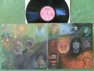 King Crimson -In the wake of Poseidon -or.UK pink label textured gatefold cover