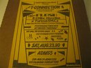 RARE ORIGINAL HIP HOP FLIER-T CONNECTION GRAND MASTERFLASH & FURIOUS 5 M.C,'S 80