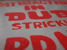 ??????SATISFACTION IN DUB STRICTLY YARD MUSIC SILKSCREEN JK OSSIE HIBBERT reggae