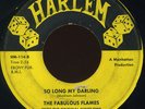 FABULOUS FLAMES So Long My Darling TX DOO WOP 45 hear