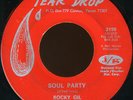 ROCKY GIL & BISHOPS Soul Party TX SOUL FUNK 45 listen