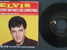 Elvis Presley Every Day Like Christmas 1966 Orig RCA USA 45 W/PS 47-8950 BDOS 1S