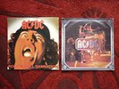 2 x AC/DC SINGLES ' ROLL & ROLL DAMNATION & WHOLE LOTTA ROSIE' EX