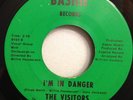 Hear THE VISITORS I'm In Danger/Until You Came Along  on BASHIE NORTHERN SOUL 45