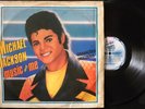 MICHAEL JACKSON MUSIC AND ME LP CARTOON COVER BRAZIL ONLY RARE PRESS 1984
