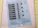 Razormaid: This is Only a Test SP-007 Promo Clear Orange Vinyl 2 LP set: SEALED