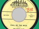 TINY GRIMES & ROCKING HIGHLANDERS Call of the Wild 45rpm Gotham 1956