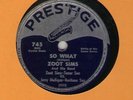 78 RPM Zoot Sims/Chubby Jackson Prestige 745 in E- (Gerry Mulligan)