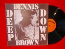 DENNIS BROWN LP Deep Down OBSERVER rare CANADIAN PRESS