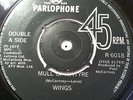 WINGS / McCARTNEY - MULL OF KINTYRE   IRISH PRESS 45 PARLOPHONE BEATLES
