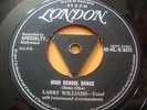 LARRY WILLIAMS Short Fat Fannie 1957 Very Rare UK Single LONDON Ex/Ex