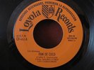 LOS CABALLEROS Pan de coco 45rpm PANAMA Latin Salsa Guagunco   ???