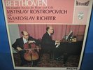 +PHILIPS HI-FI STEREO SAL 3453-4 *ROSTROPOVICH /RICHTER* BEETHOVEN CELLO SONATAS