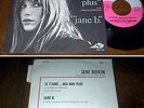 RARE French SP 45t BIEM (7') Jane BIRKIN and Serge GAINSBOURG (Lang 1969)