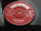 THE BEATLES  ORIGINAL 1963 RED PARLOPHONE 45   PLEASE PLEASE ME