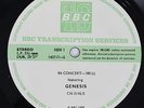 Genesis In Concert 180, 1978, BBC Transcription disc, CN3146/S, Ultra rare live