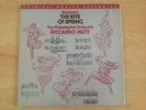 EMI Original Master Recording Stravinski The Rite of Spring Riccardo Muti NM