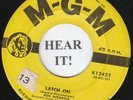 ROCKABILLY 45 Ron Hargrave (M-G-M 12422) Latch On/Only a Daydream