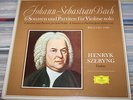 sample copy ED1 DGG tulip 3LP BACH SZERYNG SONATAS AND PARTITAS FOR SOLO VIOLIN