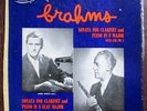 WESTMINSTER WL-5236 LEOPOLD WLACH BRAHMS CLARINET SONATAS