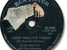 Rare ELVIS PRESLEY Rock & Roll 78 RPM Record. A Fool Such as I/I Need Your Love
