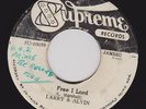 LARRY & ALVIN - FREE I LORD on the 1st press SUPREME label   ??