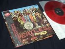 THE BEATLES Sgt Pepper’s Lonely Hearts Club Band JAPAN RED vinyl MONO LP not CD
