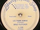 Bruz Fletcher (2 78s), Liberty Music Shop L-159 & L-160, EE-