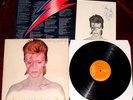 DAVID BOWIE..ALADDIN SANE..1st UK PRESS VINYL LP EX 1973 WITH FAN CLUB CARD