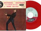 JOHNNY HALLYDAY SP 45T ORIGINAL VOGUE 45-741 SOUVENIRS SOUVENIRS +1 ROUGE