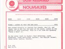 WINGS (Paul McCartney) Promo 45 & Canada RELEASE Sheet - Listen To What...